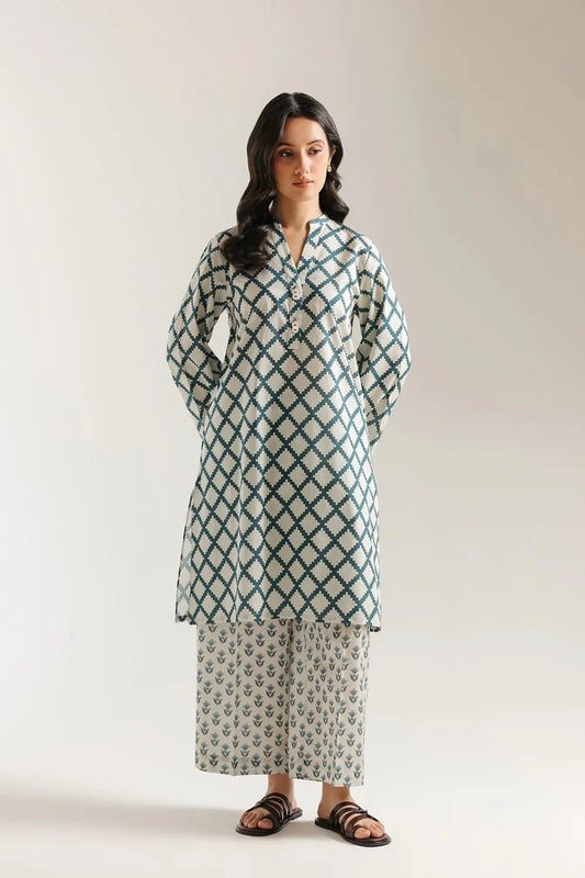 Ethnc Women Casual SP SS '26 Drop IV - Printed Suit | E8201/102/004
