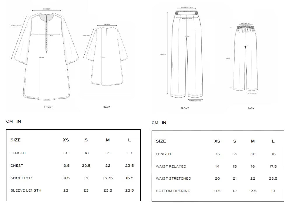 Ethnc Women Casual SP SS '26 Drop IV - Printed Suit | E8201/102/004