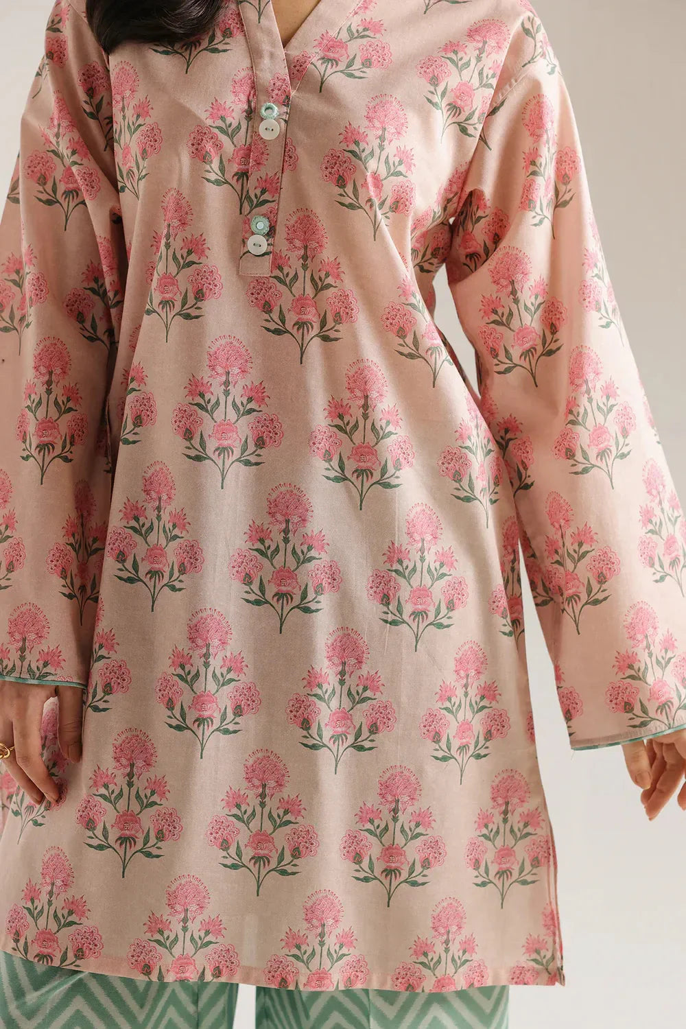 Ethnc Women Casual SP SS '26 Drop IV - Printed Suit | E8202/102/328