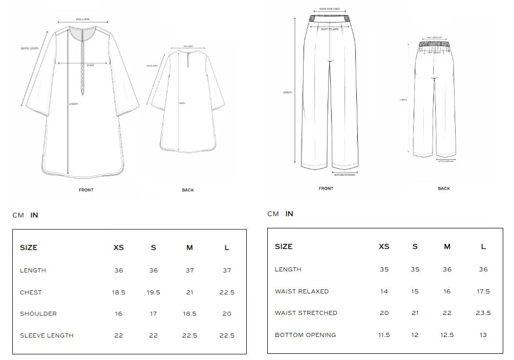 Ethnc Women Casual SP SS '26 Drop IV - Printed Suit | E8202/102/328