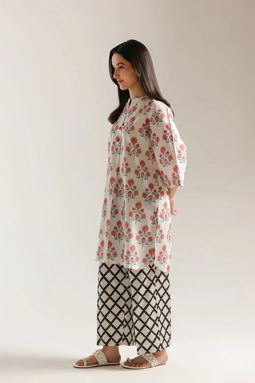 Ethnc Women Casual SP SS '26 Drop IV - Printed Suit | E8209/102/005