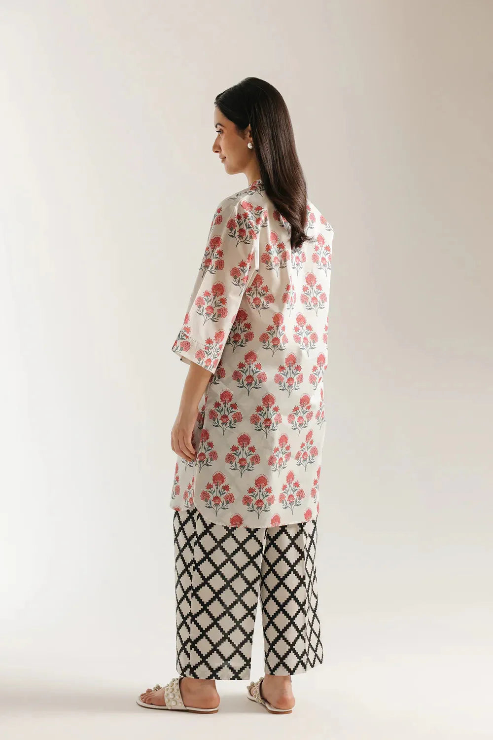 Ethnc Women Casual SP SS '26 Drop IV - Printed Suit | E8209/102/005