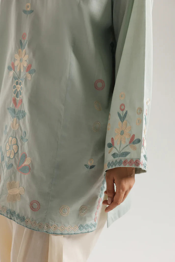 DUSTY GREEN | E8427/102/720 | Women Casual Summer '26 - Drop 3 | Ethnc