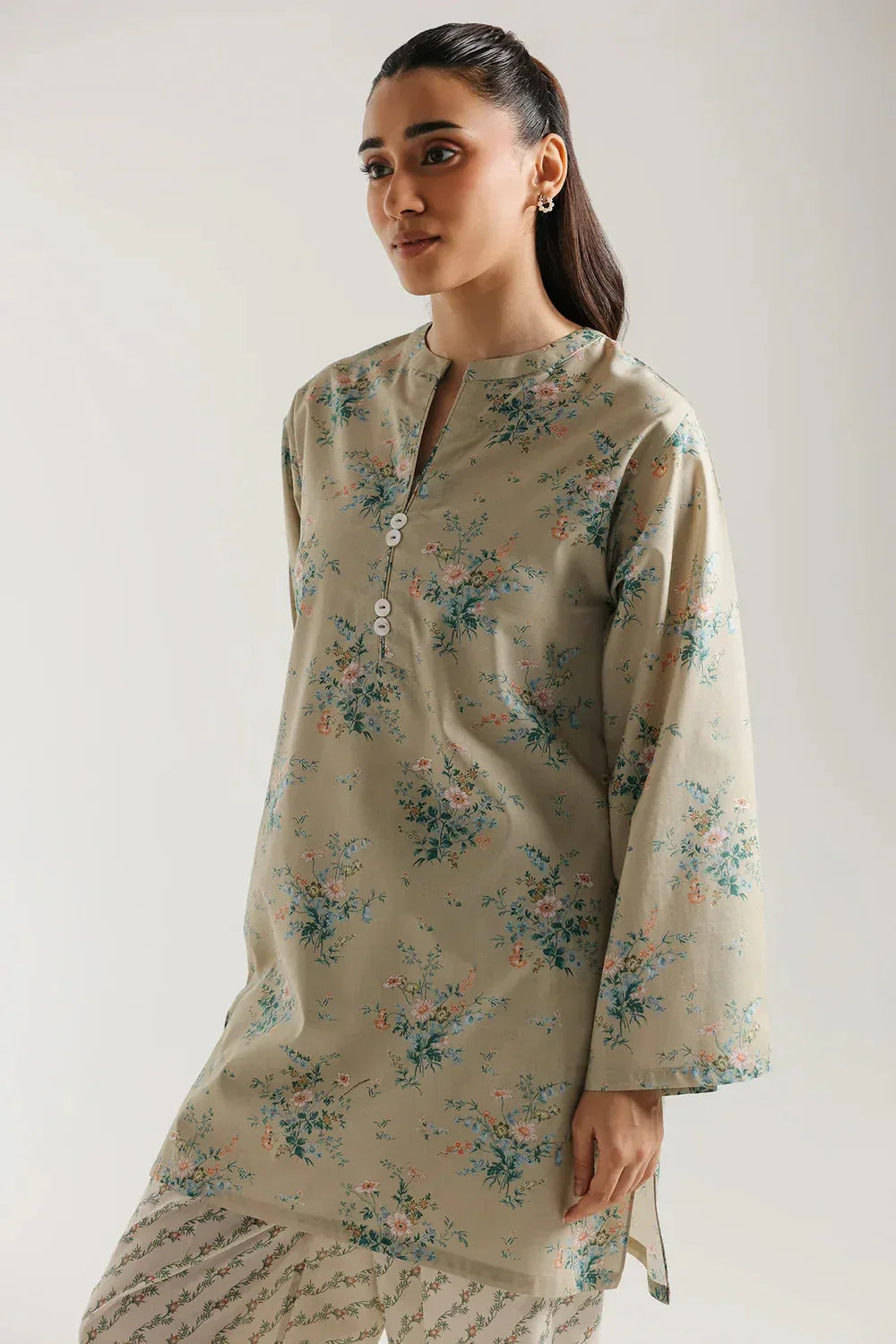 Ethnc Women Casual SP SS '26 Drop IV - Printed Suit | E8495/102/004