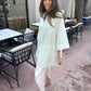 Sak Atelier Green Lawn Toby Tunic with Tulip Shalwar