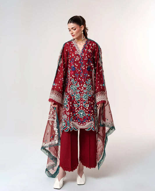 Eden | Reine Luxury Lawn Stitched '26 | Republic Womenswear
