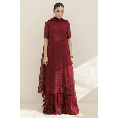 Burgundy Outfit | Choti Eid' 26 | DYOT