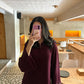 BURGUNDY ELLIE SET | Sak Atelier