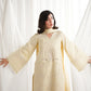 Zaib SS Eid Pret '25- BUTTER YELLOW LUXURY EMBROIDERED 3PCS SET NPA3-25420