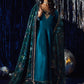 Farah Talib Aziz Velvet Fete '25 - Amura Teal Kalidaar
