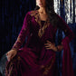 Farah Talib Aziz Velvet Fete '25 - Arwen Magenta Shirt And Dupatta