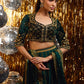 Farah Talib Aziz Velvet Fete '25 - Sera Emerald Lehnga Choli