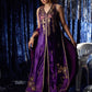Farah Talib Aziz Velvet Fete '25 - Amima Aubergine Shirt And Dupatta