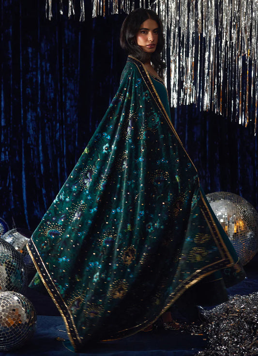 Farah Talib Aziz Velvet Fete '25 - The Verve Shawl