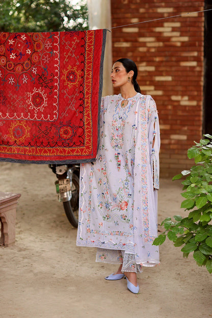 Zaha Festive Lawn '26 - Periwinkle Muse (ZF26-11)