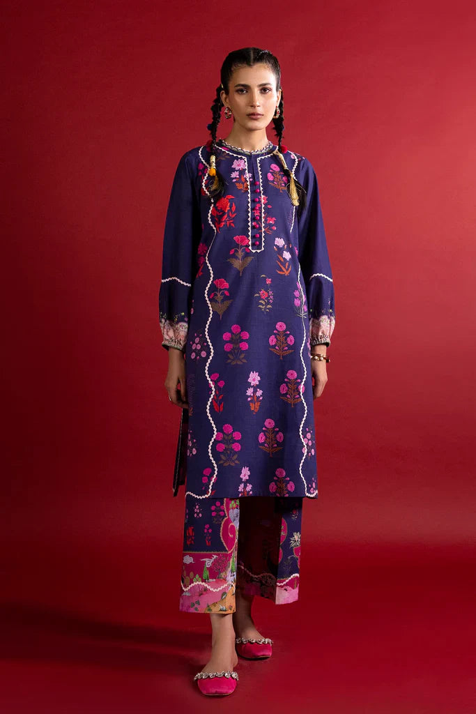 Sana Safinaz Mahay Summer '26 Vol III - Unstitched 2 Piece Lawn Suit - H263-003