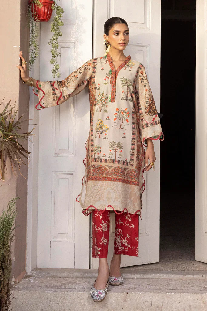 Sana Safinaz Mahay Summer '26 Vol III - Unstitched 2 Piece Lawn Suit - H263-008A-2C