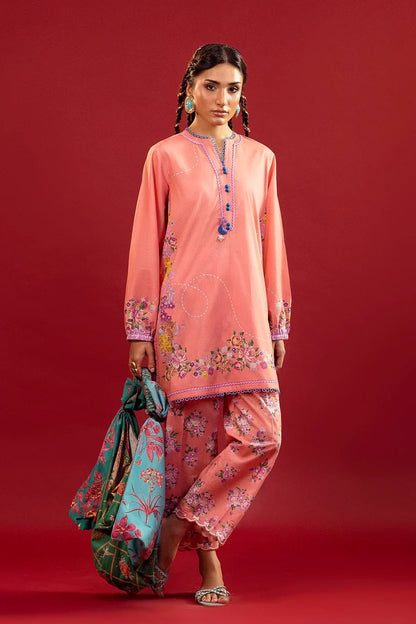 Sana Safinaz Mahay Summer Vol V '26 - Unstitched Printed 2 Piece Lawn Suit - H265-003B-2AC