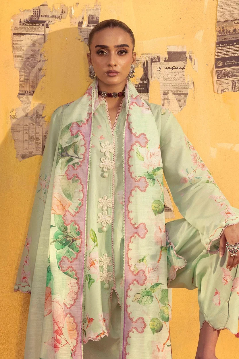 Sana Safinaz Mahay Summer Vol V '26 - Unstitched Printed 3 Piece Lawn Suit - H265-005A-3AG
