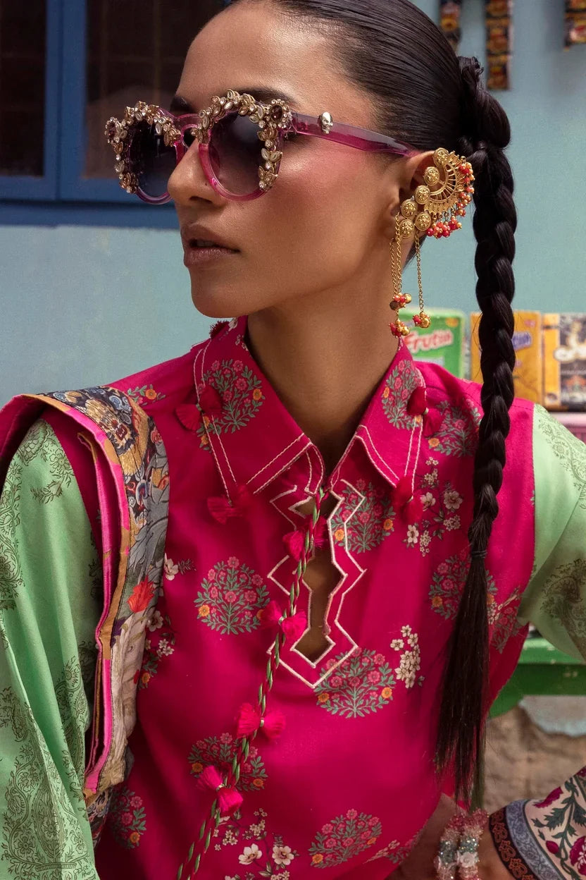 Sana Safinaz Mahay Summer Vol V '26 - Unstitched Printed 3 Piece Lawn Suit - H265-008A-3AG