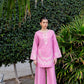Zaib Staycation '25 - PINK LUXURY EMBROIDERED 2PCS SET (NPA2-25305)