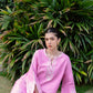 Zaib Staycation '25 - PINK LUXURY EMBROIDERED 2PCS SET (NPA2-25305)