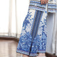 Zaib Staycation '25 - OFF-WHITE & BLUE LUXURY PRINTED 2PCS SET (NPA2-25308)