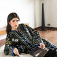 Zaib Staycation '25 - BLACK LUXURY PRINTED 2PCS SET (NPA2-25309)