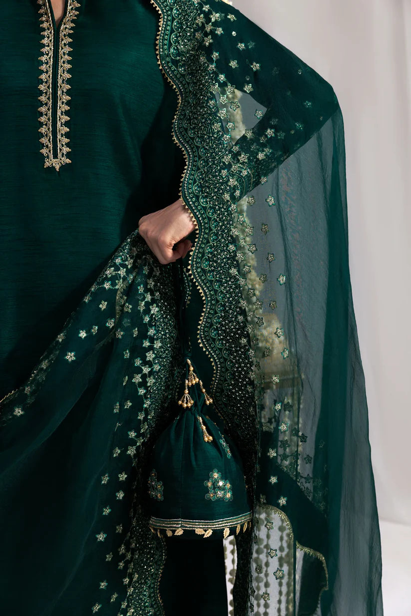 EMERALD GREEN LUXURY WEDDING EDIT 2025 (NPA3-25436) | ZAIB