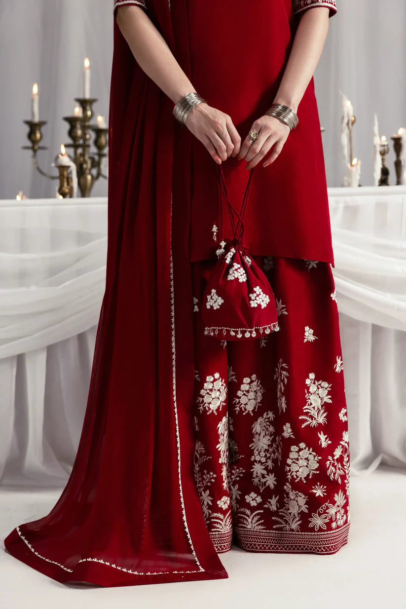 WINE RED LUXURY WEDDING EDIT 2025 (NPA3-25453) | ZAIB