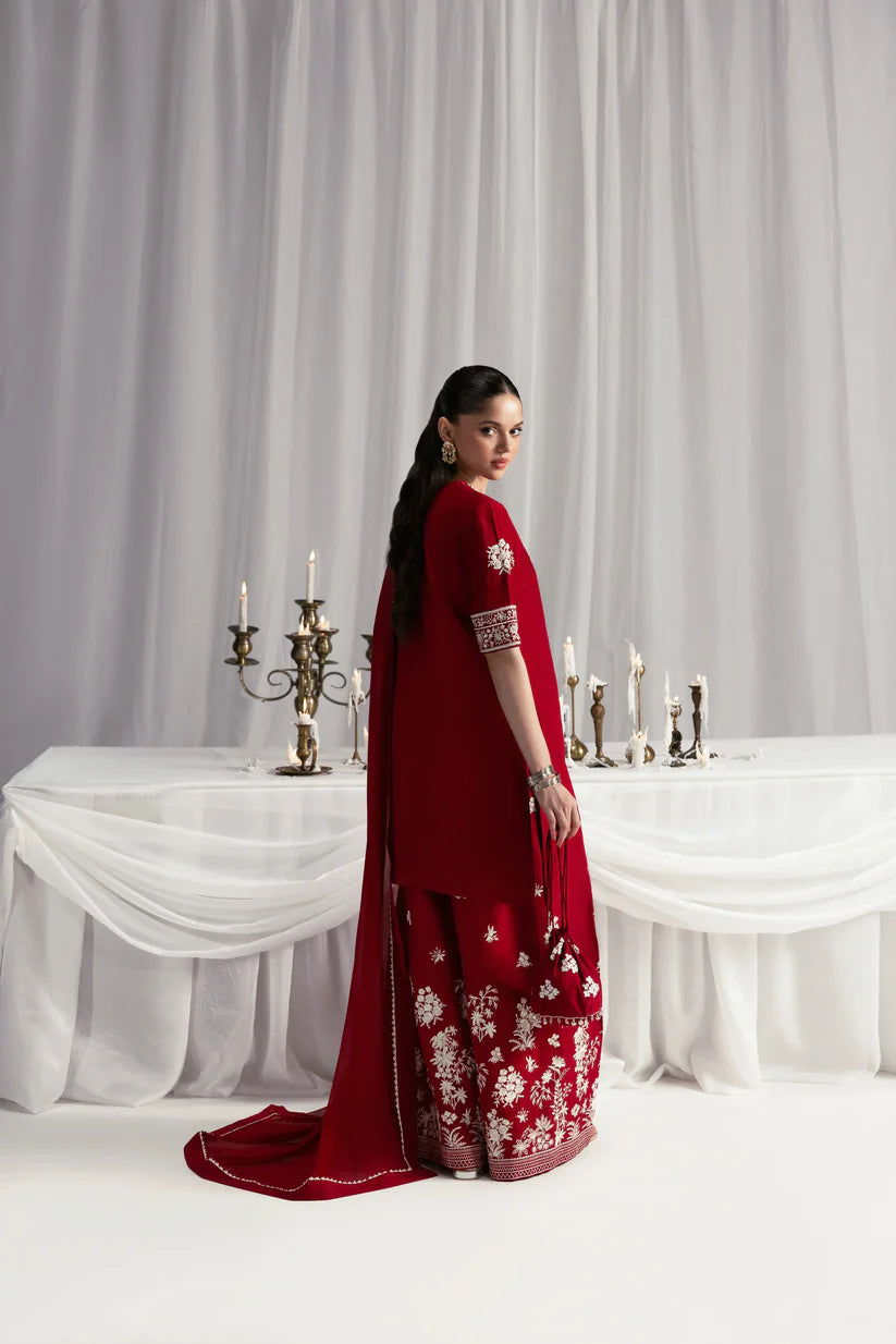 WINE RED LUXURY WEDDING EDIT 2025 (NPA3-25453) | ZAIB