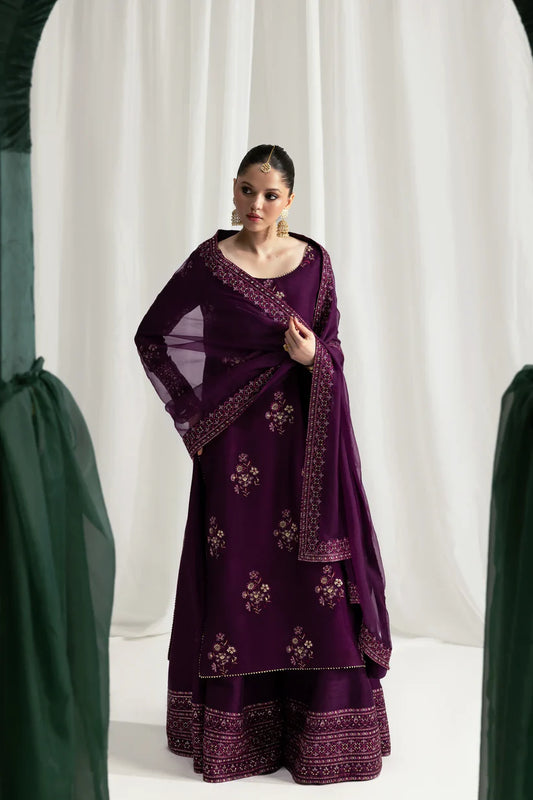 DEEP PLUM LUXURY WEDDING EDIT 2025 (NPA3-25437) | ZAIB