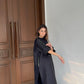 Zehra Saleem Luxe Edit '26 - The Bare Mardana Kurta In Black