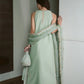 PASTEL MINT LUXURY VELVET COUTURE (NPA3-25456) | ZAIB