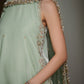 PASTEL MINT LUXURY VELVET COUTURE (NPA3-25456) | ZAIB