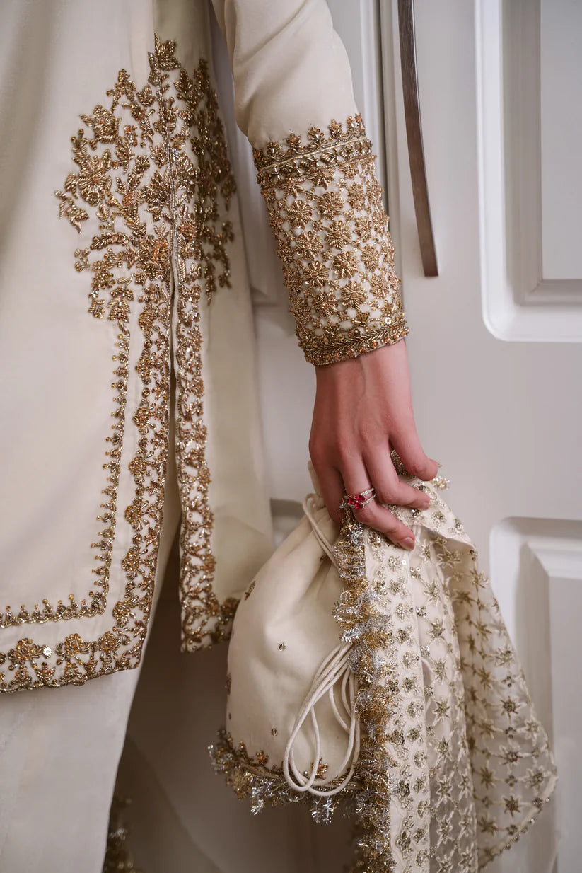 IVORY LUXURY VELVET COUTURE (NPA3-25460) | ZAIB