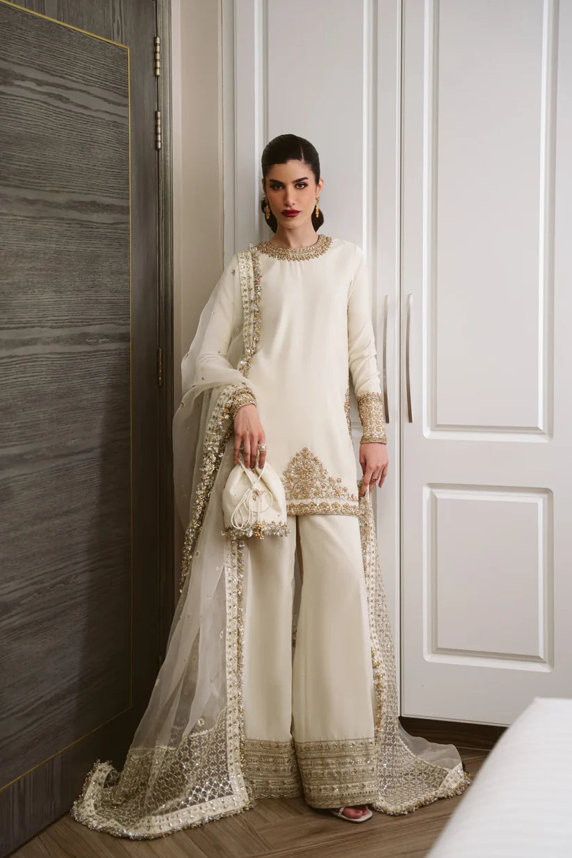 IVORY LUXURY VELVET COUTURE (NPA3-25460) | ZAIB