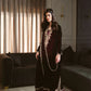 MAROON LUXURY VELVET COUTURE (NPA3-25459) | ZAIB
