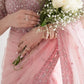 BLUSH PINK MODERN TIMELESS SAREE WEDDING EDIT 2024/2025 (NPA3-24429) | ZAIB