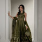 CLASSIC OLIVE SET WEDDING EDIT 2024/2025 (NPA3-24434) | ZAIB