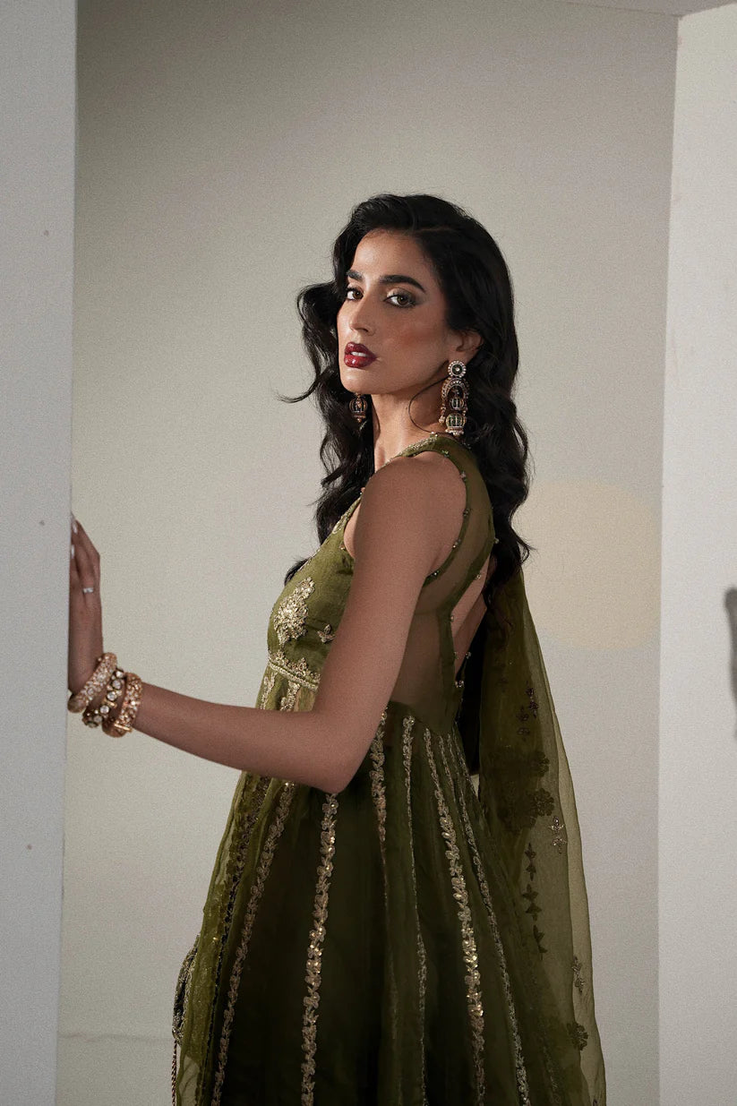 CLASSIC OLIVE SET WEDDING EDIT 2024/2025 (NPA3-24434) | ZAIB