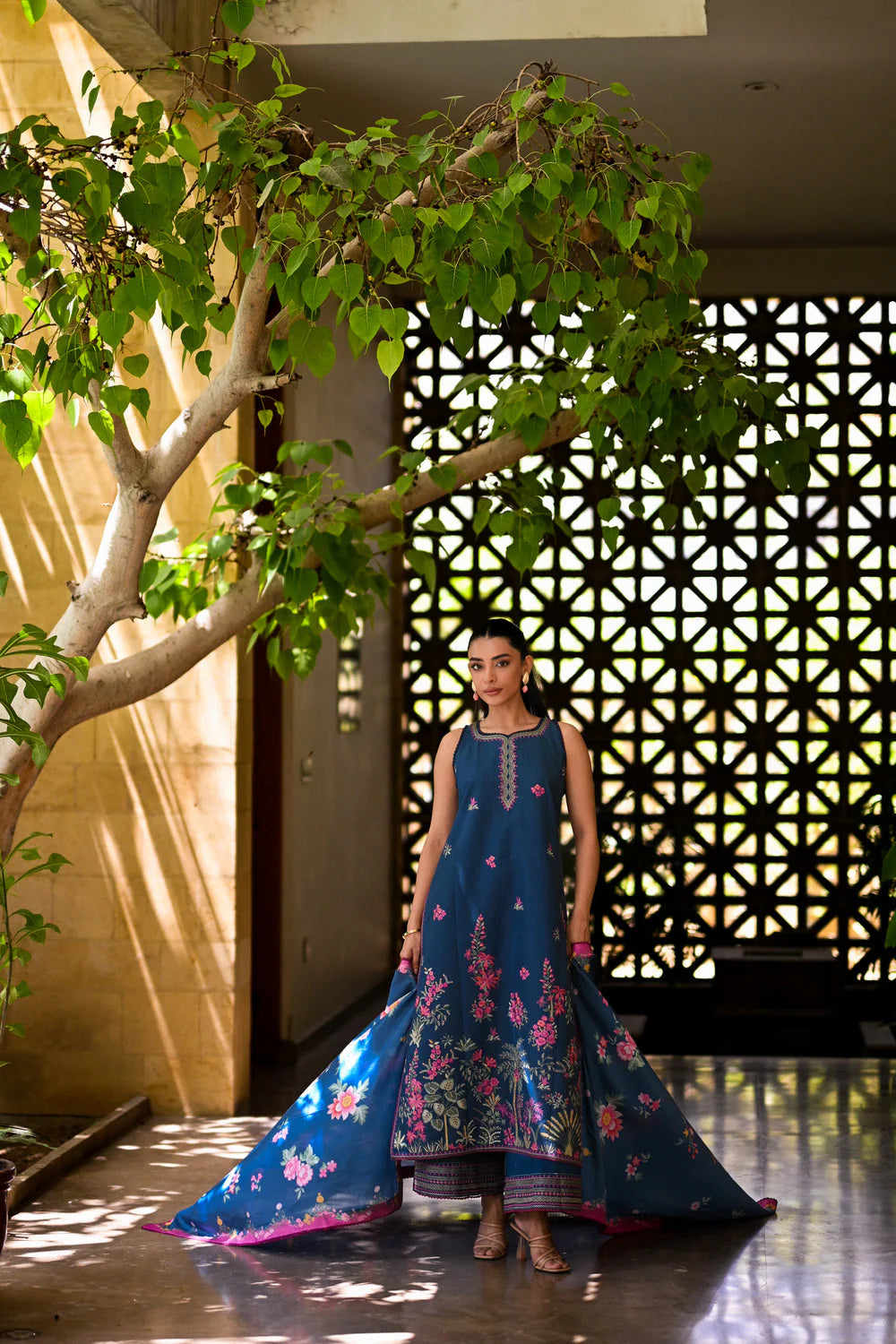 Zaib Summer My Love '25 - TEAL GARDEN (NEL-25610)