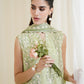Zaib SS Eid Pret '25 - PISTACHIO LUXURY EMBROIDERED 3PCS SET NPA3-25429