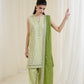 Zaib SS Eid Pret '25 - PISTACHIO LUXURY EMBROIDERED 3PCS SET NPA3-25429
