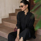 Black Mandarin Button Set | New Arrivals | LIRA