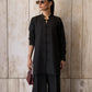 Black Mandarin Button Set | New Arrivals | LIRA