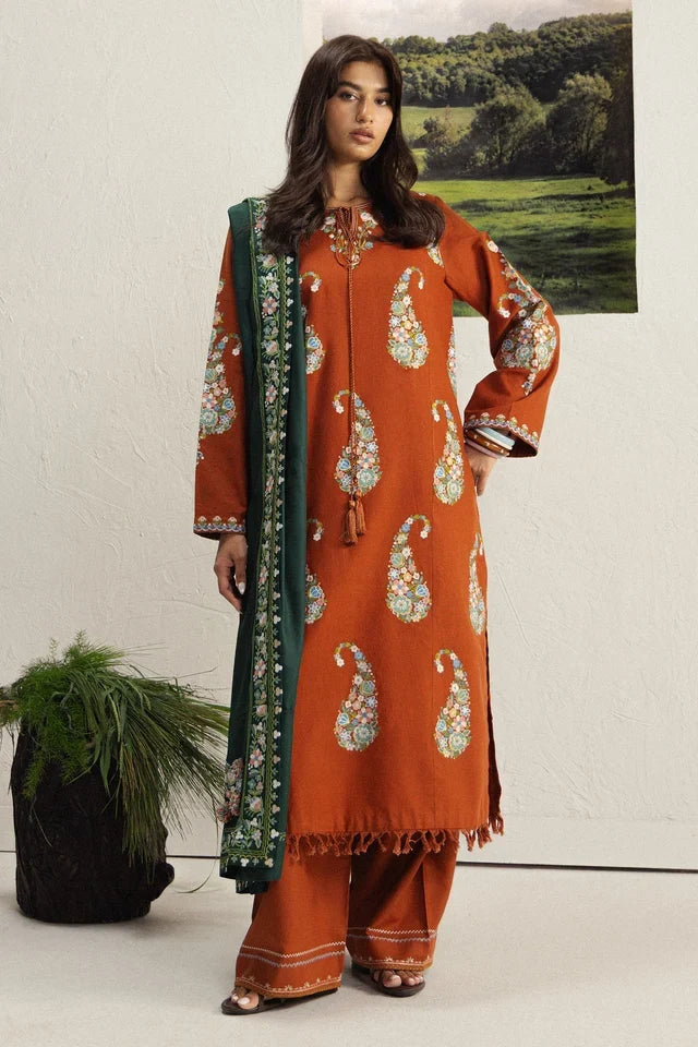 SHIREEN-6B | COCO WINTER UNSTITCHED ’26 | COCO BY ZARA SHAHJAHAN