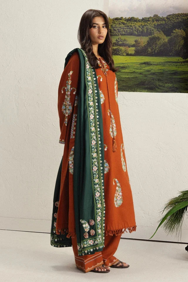 SHIREEN-6B | COCO WINTER UNSTITCHED ’26 | COCO BY ZARA SHAHJAHAN