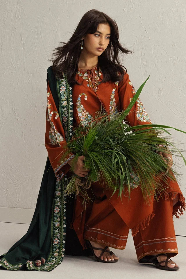 SHIREEN-6B | COCO WINTER UNSTITCHED ’26 | COCO BY ZARA SHAHJAHAN