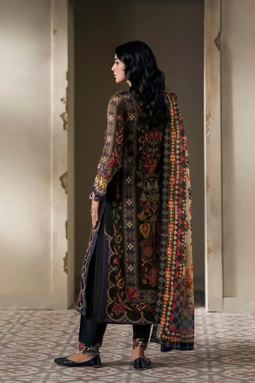 JET BLACK | E4004/103/902 | Rozana Collection SS '26- Drop 7 | Ethnc